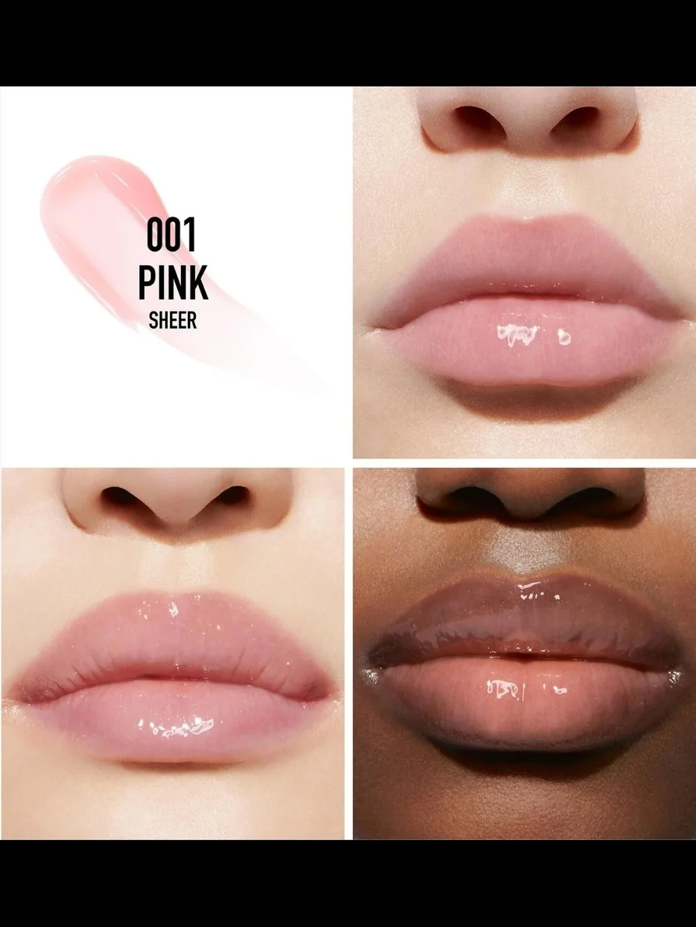 Dior Lip Glow MaximizerGloss -001 SOFT PINK NWOB